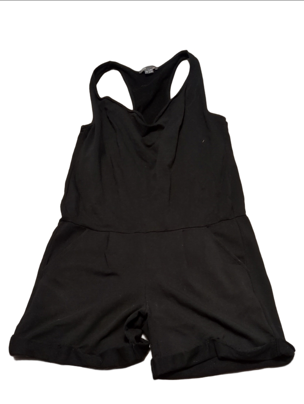 Vince Black Racerback Romper Size Small